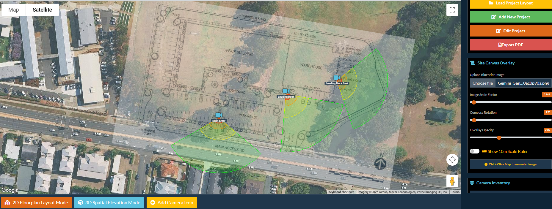 Plan overlay